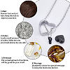 1Pc 304 Stainless Steel Heart Pendant Urn Ashes Necklaces NJEW-CN0001-19EBP-6