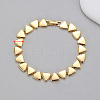 Brass Link Chain Bracelets for Women WG7C619-06-1