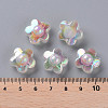 Transparent Acrylic Beads TACR-S152-09B-06-4