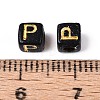 Opaque Acrylic Beads SACR-T035-20P-3