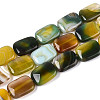 Natural Agate Beads Strands G-N356-03A-11-2