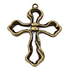Tibetan Style Alloy Big Pendants AL-CBA5940-04AB-1