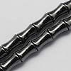 Non-magnetic Synthetic Hematite Beads Strands G-Q908-16x8mm-2