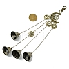 Iron Witch Bells Pendant Decor HJEW-JM02182-3