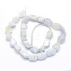 Natural Blue Lace Agate Beads Strands G-K202-02-2