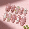 1Set Plastic Full Cover Press On False Nails MRMJ-CP0001-68-4