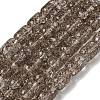 Transparent Crackle Glass Beads Strands X-GLAA-NH0001-04E-1