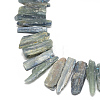 Natural Kyanite/Cyanite/Disthene Beads Strands X-G-S318-15-1