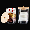 Transparent Acrylic Cotton Ball Swab Storage Canister AJEW-WH0368-01-1