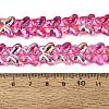 Baking Paint Electroplate Transparent Glass Beads Strands EGLA-Q136-03A-10-4