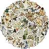 50Pcs Animals and Plants Paper Self-Adhesive Picture Stickers AJEW-S086-05-1