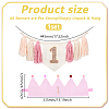 Polyester Braided Tassel Banners HJEW-WH0039-48D-2