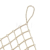 Brass Cable Chains Ring Bracelets for Women BJEW-JB11580-01-3