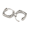 316 Surgical Stainless Steel Hoop Earrings EJEW-D096-10H-AS-2