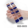 Nail Art Full Cover Nail Stickers MRMJ-YWC0001-BSS-0023-1