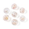 Handmade Foil Glass Beads FOIL-N029-10G-2