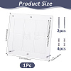 PVC Desktop Sport Card Organizer Holders AJEW-WH0248-918A-2