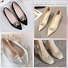 2Pcs Bowknot Alloy Rhinestone Shoe Decorations FIND-CP0002-24B-5