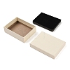 Cardboard Paper Jewelry Storage Boxes with Sponge CON-P023-01D-02-2