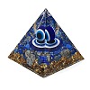 Evil Eye Orgonite Pyramid Resin Energy Generators G-A100-02A-2