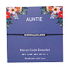 Auntie Morse Code Bracelets FS-WG6A0C8-02-1