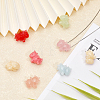 21Pcs 7 Colors Opaque Resin Beads RESI-CA0001-48-4