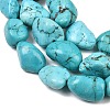 Natural Magnesite Beads Strands G-K244-05B-3