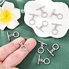 SHEGRACE Brass Toggle Clasps XGR0121P-156P-5