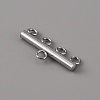 201 Stainless Steel Chandelier Component Links STAS-WH0043-06C-P-1-2