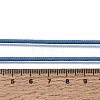 2.5MM Adjustable Braided Nylon Cords Necklace Making FB-CBAA152-02G-36-3