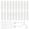 80 Sets 3ML Plastic Spray Bottles with 2Pcs Mini Transparent Plastic Funnel Hopper MRMJ-BC0003-28A-1