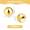 300Pcs Resin Beads RESI-DC0001-58A-2