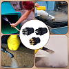 12Pcs 3 Styles Plastic Steam Mop Cleaning Brush Head FIND-GA0008-83-5