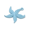Spray Painted Alloy Pendants AL-CBA5D51-02B-2