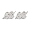 304 Stainless Steel Stud Earrings EJEW-Z089-26P-4