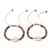 Shell and Coconut Bead Bracelets for Women BJEW-JB11515-2