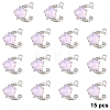 15Pcs Alloy Pendants FIND-YW0017-90E-1