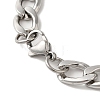 Ion Plating(IP) 304 Stainless Steel Figaro Chain Bracelets BJEW-L673-027P-3