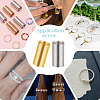 2 Bags 2 Colors Brass Memory Wire FIND-GA0006-69-5