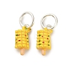 Alloy Enamel Pendants ENAM-I080-01S-06-1