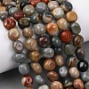 Natural Ocean Jasper Beads Strands G-G146-A12-01A-2