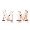 PVD Vacuum Plating  304 Stainless Steel Charms STAS-H112-M-RG-2