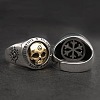 Retro Alloy Finger Rings for Men WGBD042-01-2