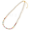 Rainbow Shell Beaded Necklace Versatile Collarbone Jewelry Accessory JY7832-5-1