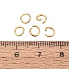304 Stainless Steel Open Jump Rings STAS-Q113-5x0.8mm-G-01-3