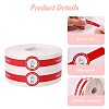 Copperplate Paper Stickers OFST-WH0004-197A-4