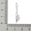Brass Micro Pave Cubic Zirconia Pendants KK-M326-13A-P-3