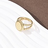 304 Stainless Steel Cuff Rings RJEW-P177-01D-G-3