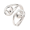Brass Cuff Open Rings RJEW-D342-01P-2