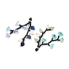 Glass Seed Beaded & Natural Gemstone Big Pendants PALLOY-MZ01388-2